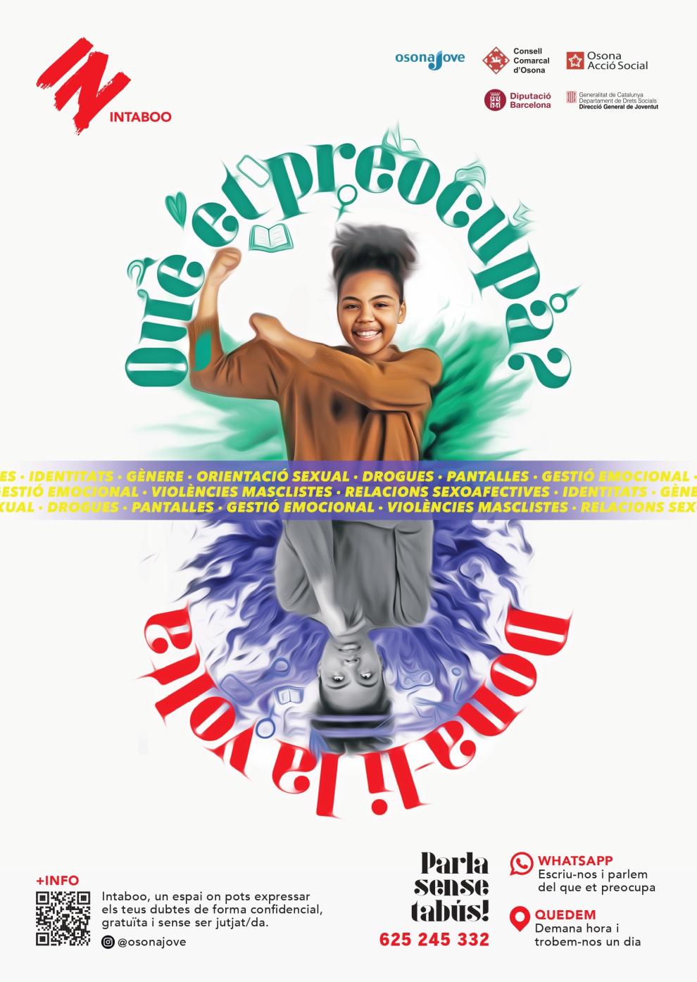 Dona-li la volta: Nova campanya per promoure el benestar emocional del jovent d’Osona i el Lluçanès